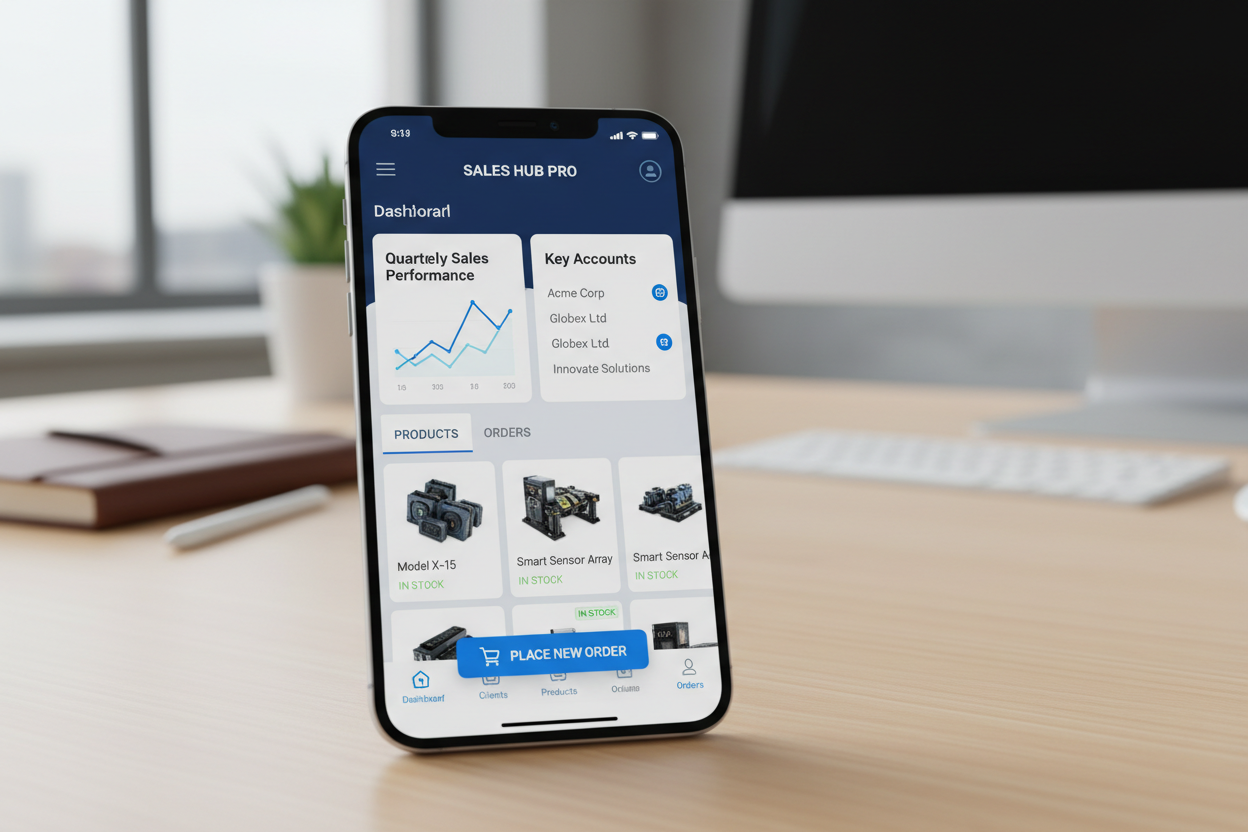 B2B Mobile Sales Application